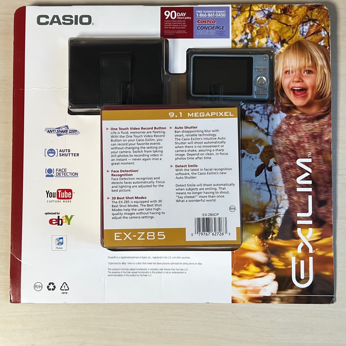 *미개봉 새상품* casio exilim ex-z85 카시오 엑슬림 디카 상품이미지2