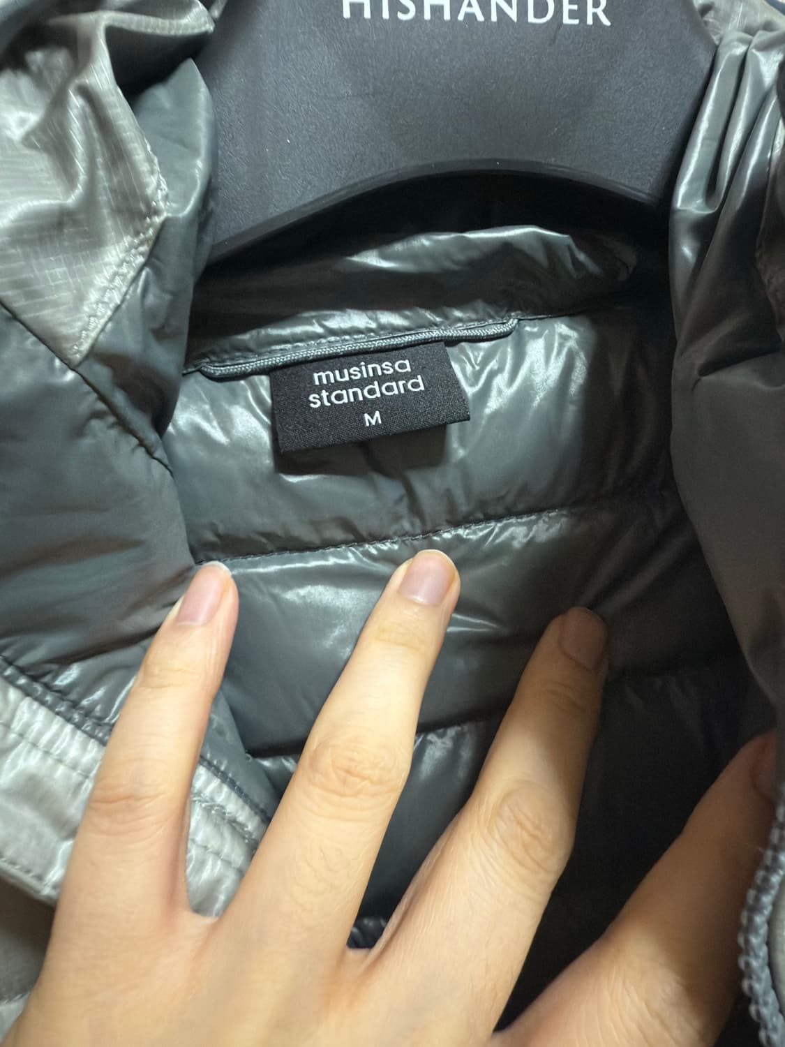 [M]무신사 스탠다드 경량패딩 상품이미지3