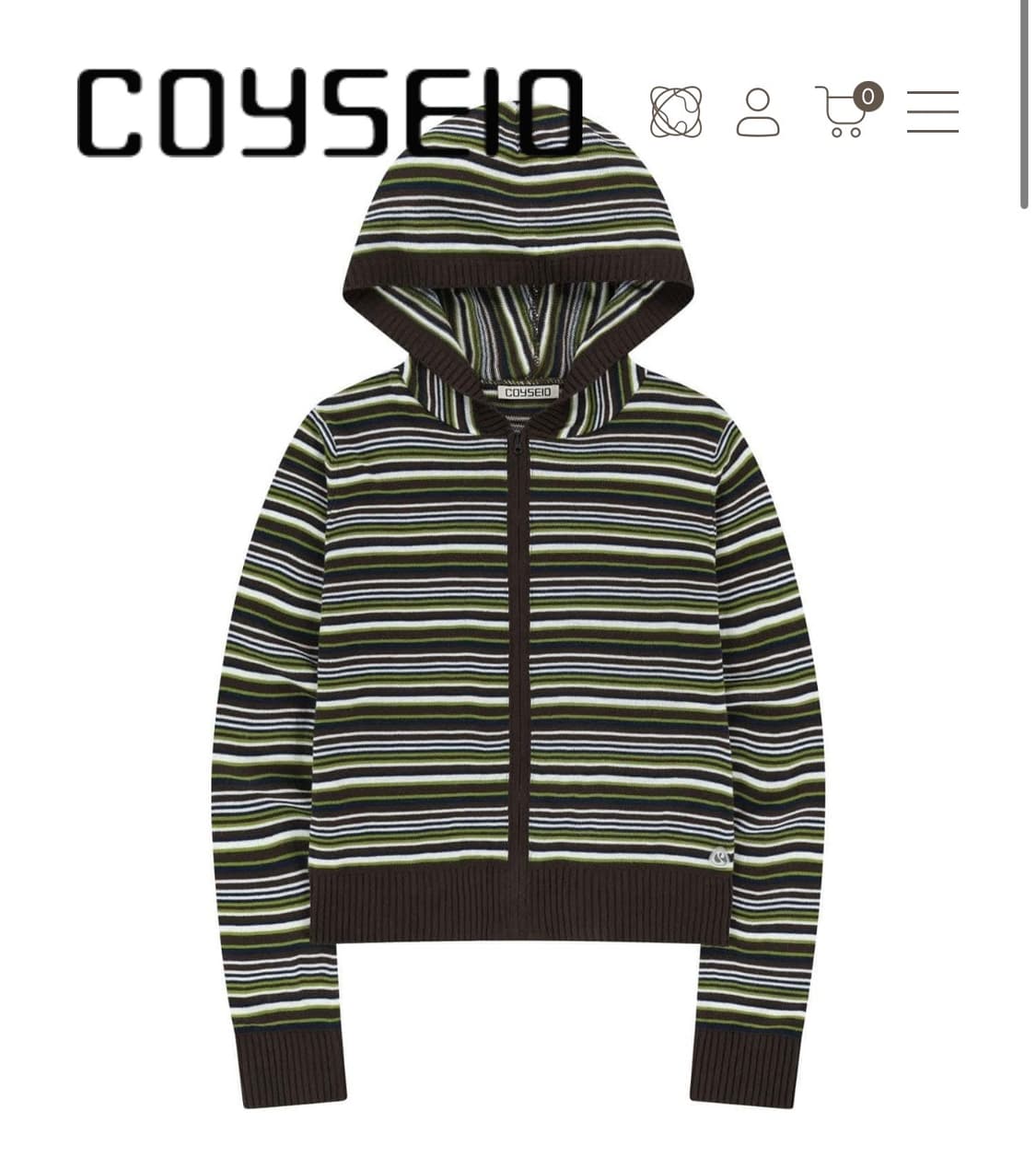 코이세이오 후드집업 상품이미지1