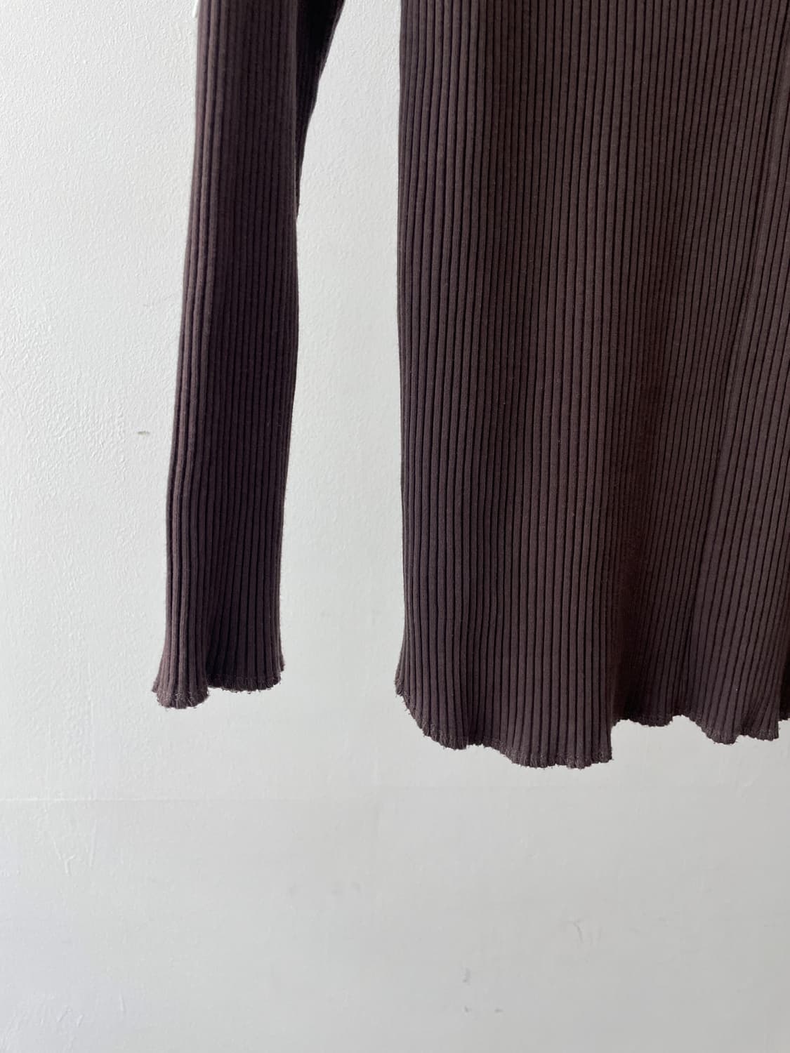  PLST Brown Long Sleeve Top 상품이미지4