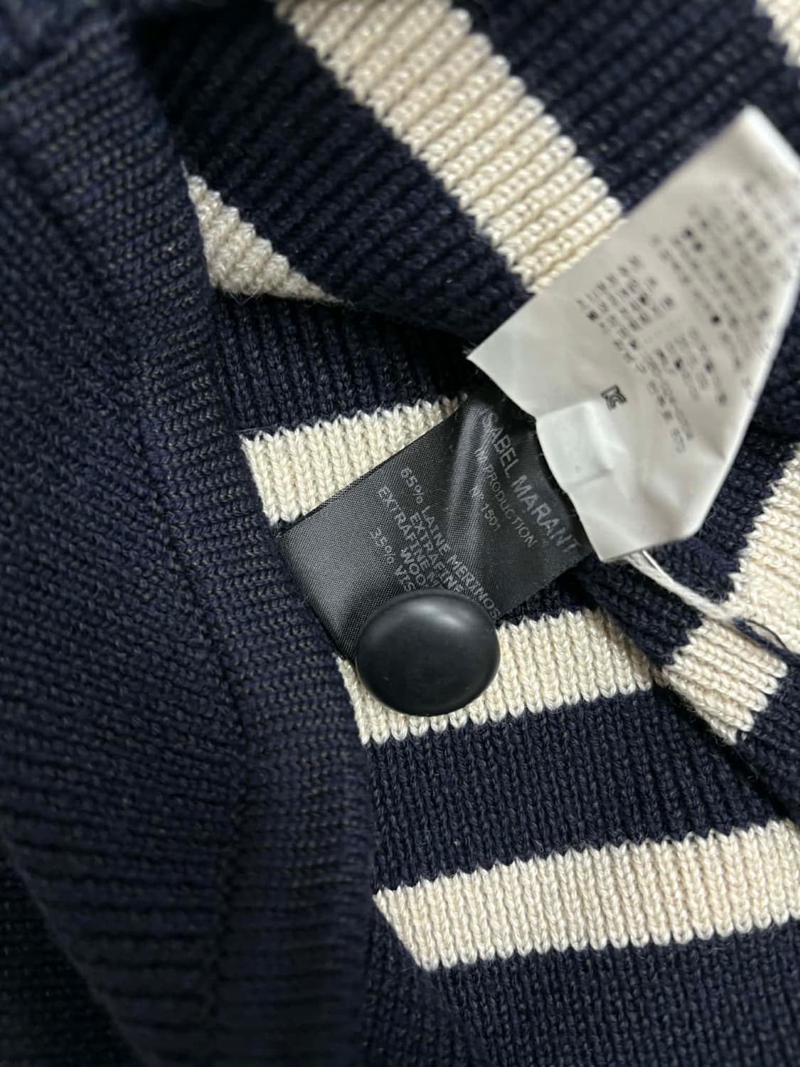 [36] 이자벨마랑 하에자 스트라이프 울 니트 스웨터 미니 드레스 상품이미지5