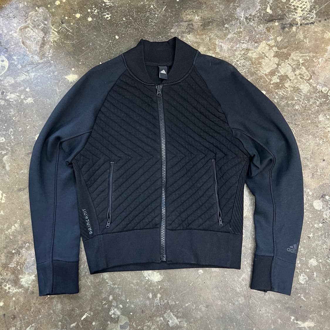 90) 아디다스 프라임 니트 하이브리드 자켓 점퍼 상품이미지2