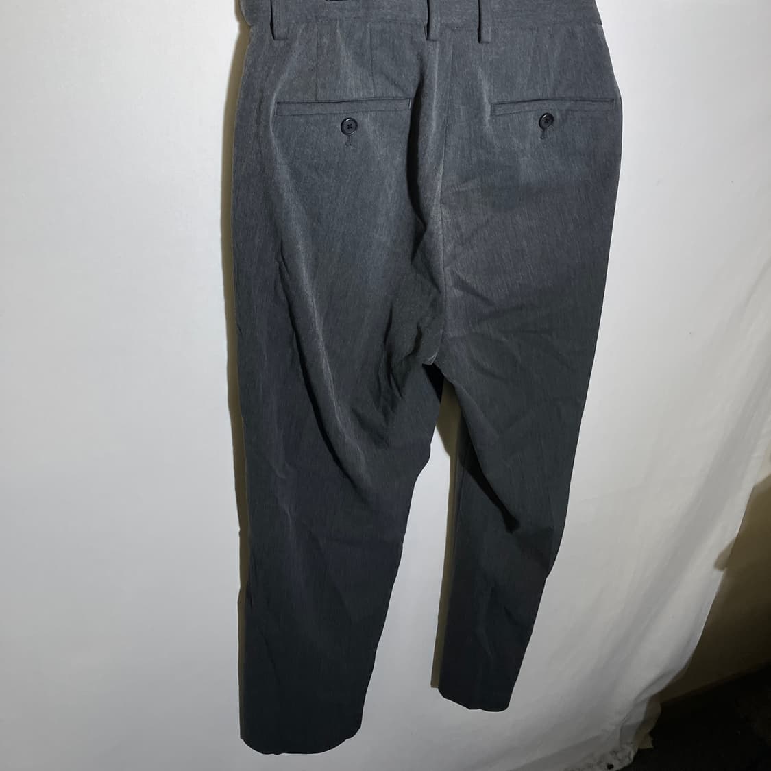 31인치)무신사스탠다드 와이드 히든 밴딩 슬랙스 상품이미지4