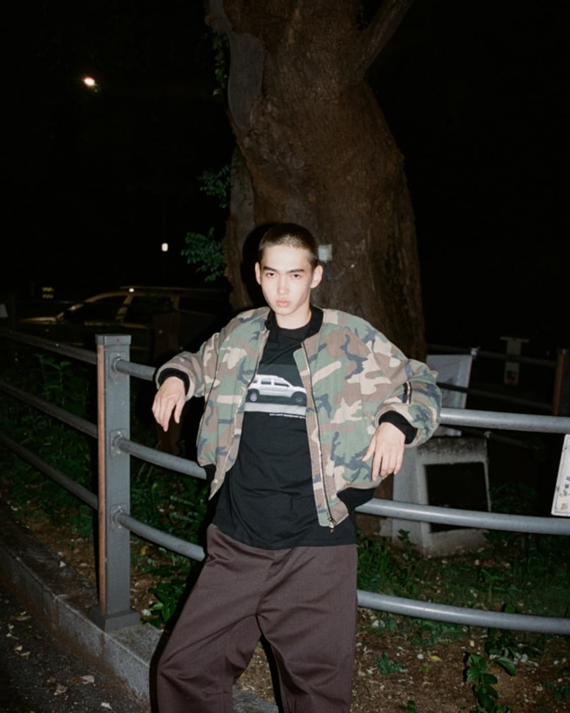 GUVO 카모 봄버 자켓 m 상품이미지2