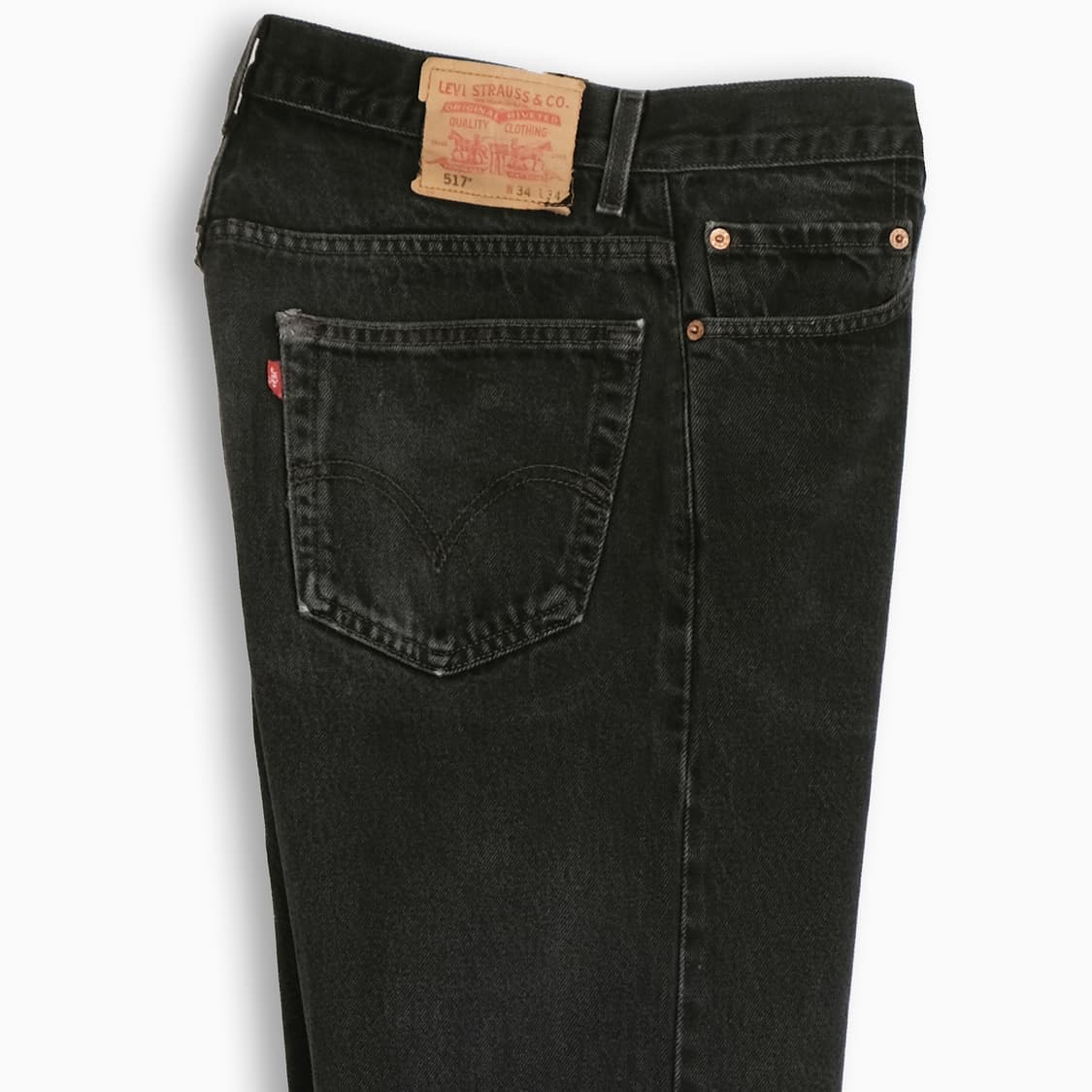 빈티지 리바이스 517 흑청 블랙진 34 인치 LV51734145 상품이미지5
