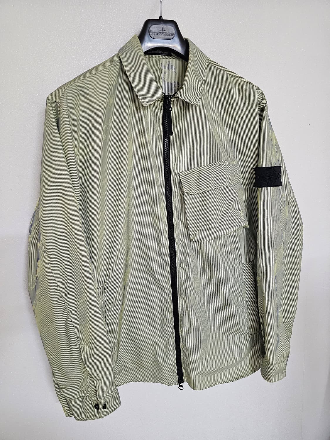 스톤아일랜드 쉐도우프로젝트 렌티큘러 자카드 자켓 상품이미지1