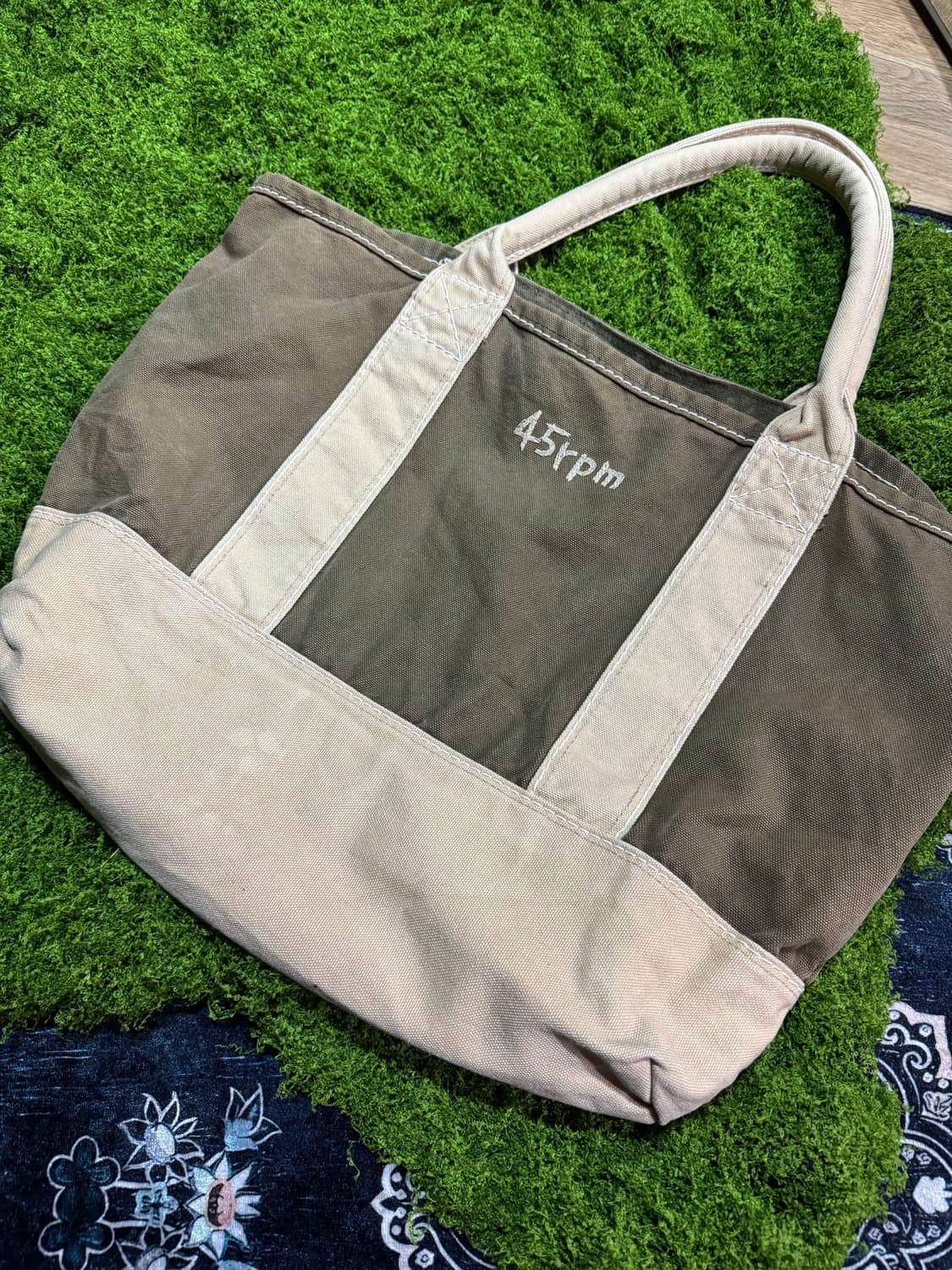 45rpm 빈티지 토트백 상품이미지2