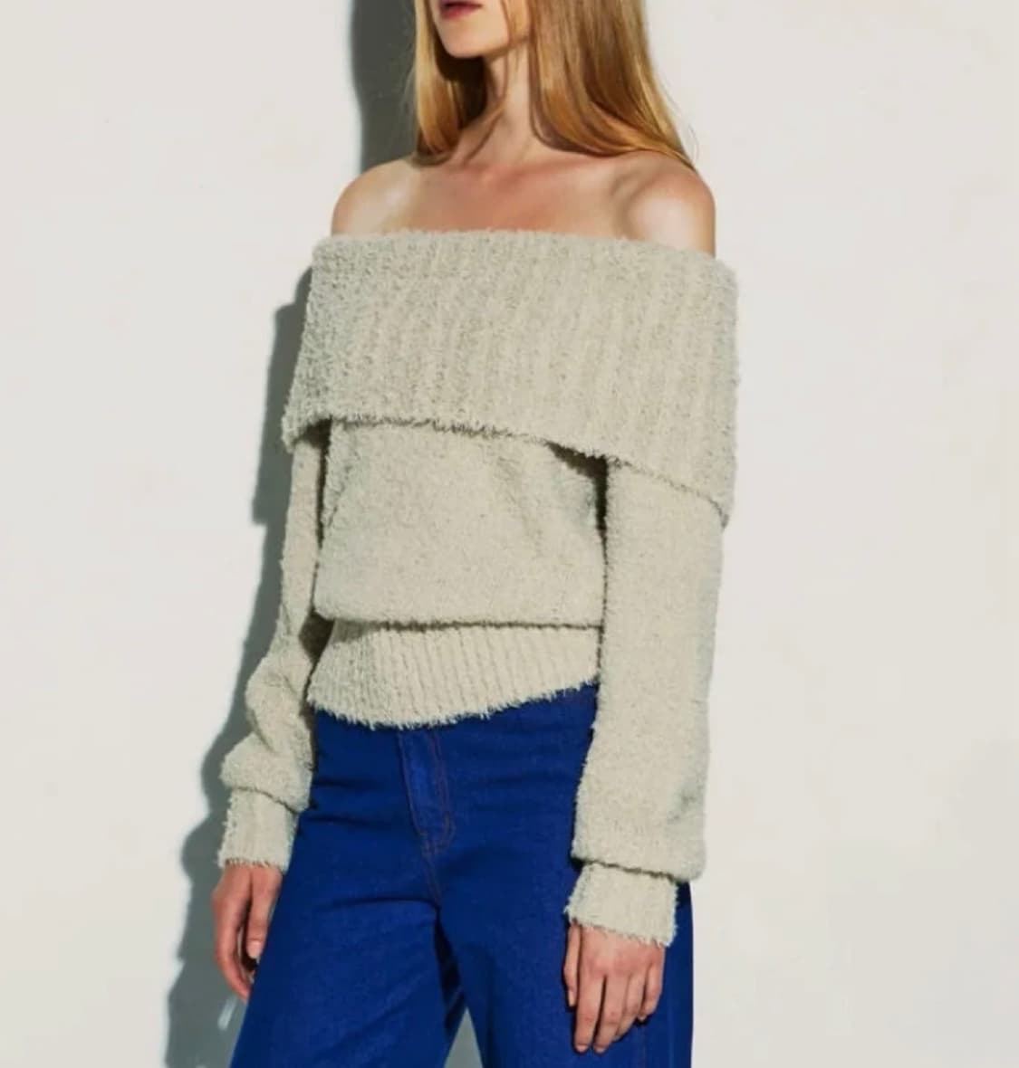 커렌트 오프숄더 니트 상품이미지3