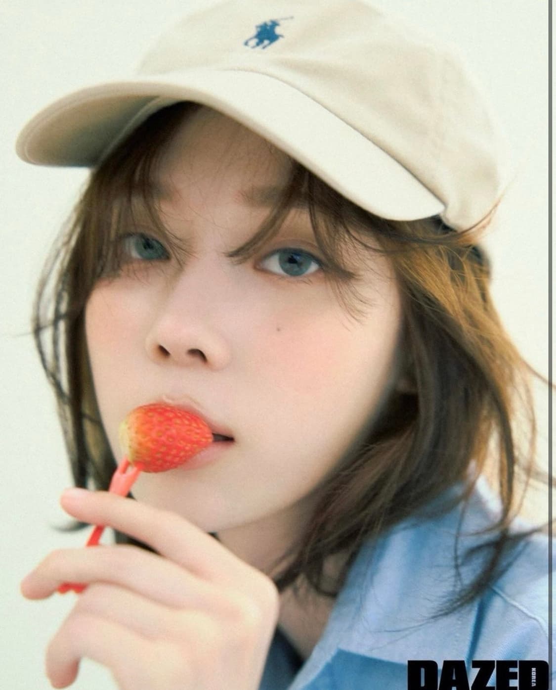 폴로 랄프로렌 볼캡 모자(누벅베이지)(새상품) 상품이미지8