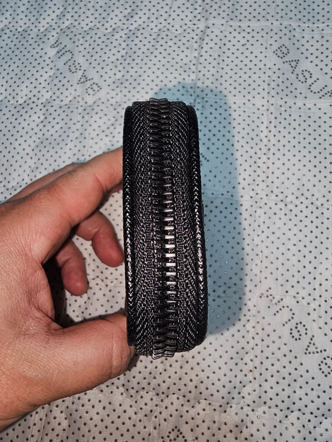 프라다 블랙 보조 파우치 상품이미지5