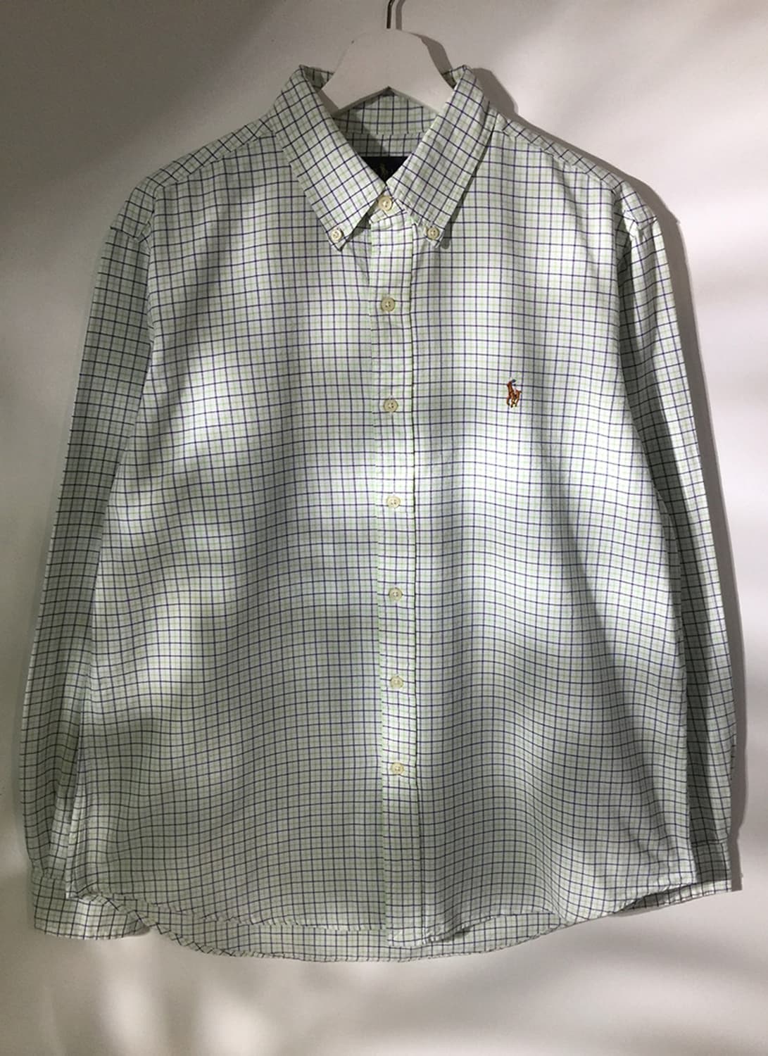 (MAN) 폴로랄프로렌 체크셔츠 XL 상품이미지5