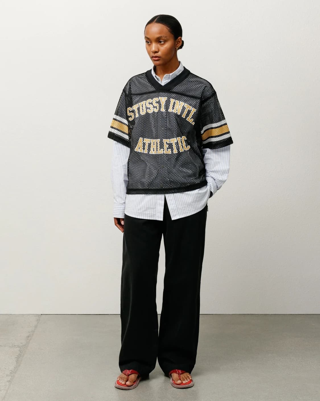 stussy 스투시 브러쉬드 비치 팬츠 블랙 M (30-32) 상품이미지7