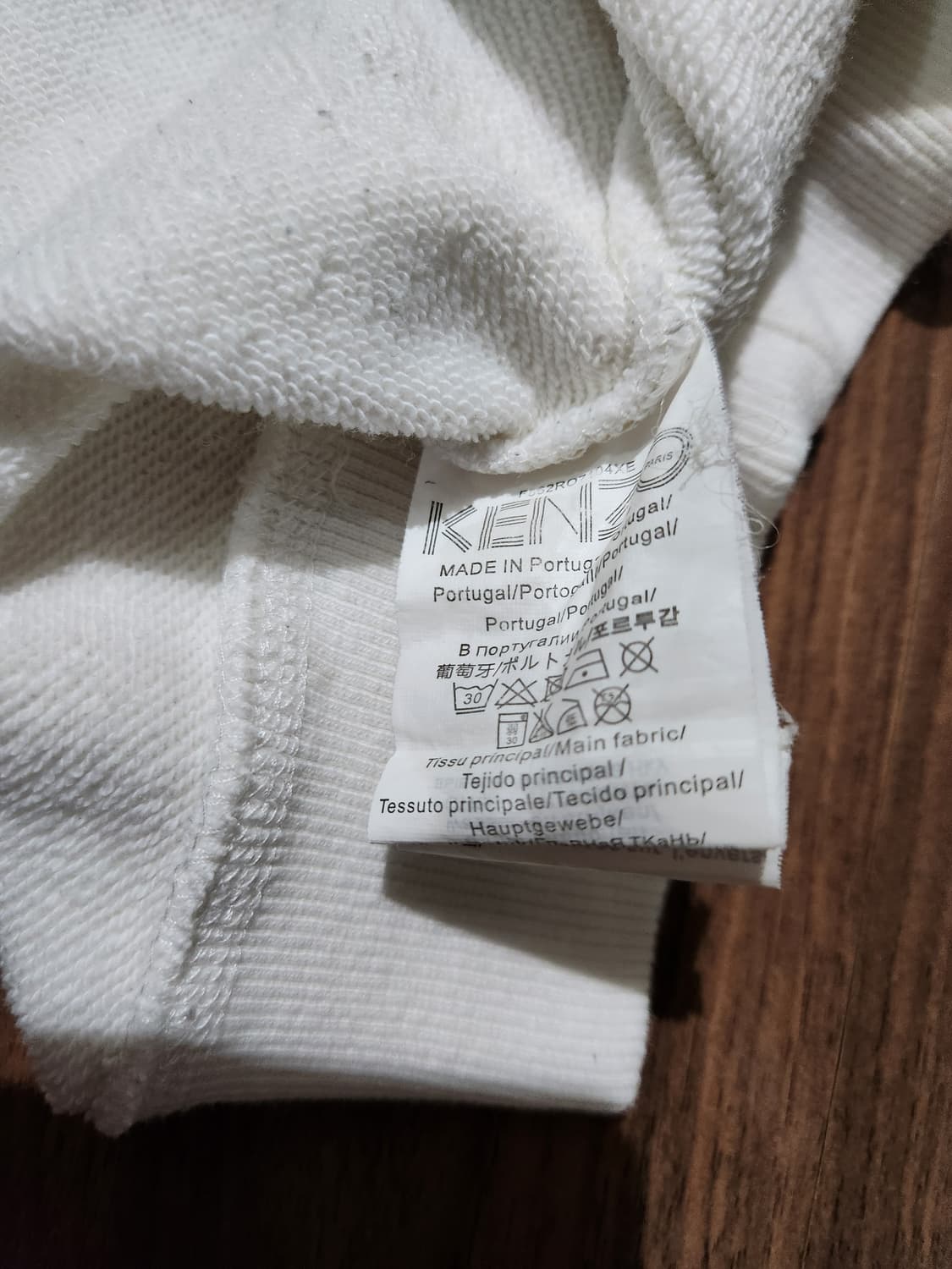 겐조 아이 자수 맨투맨 L 상품이미지6