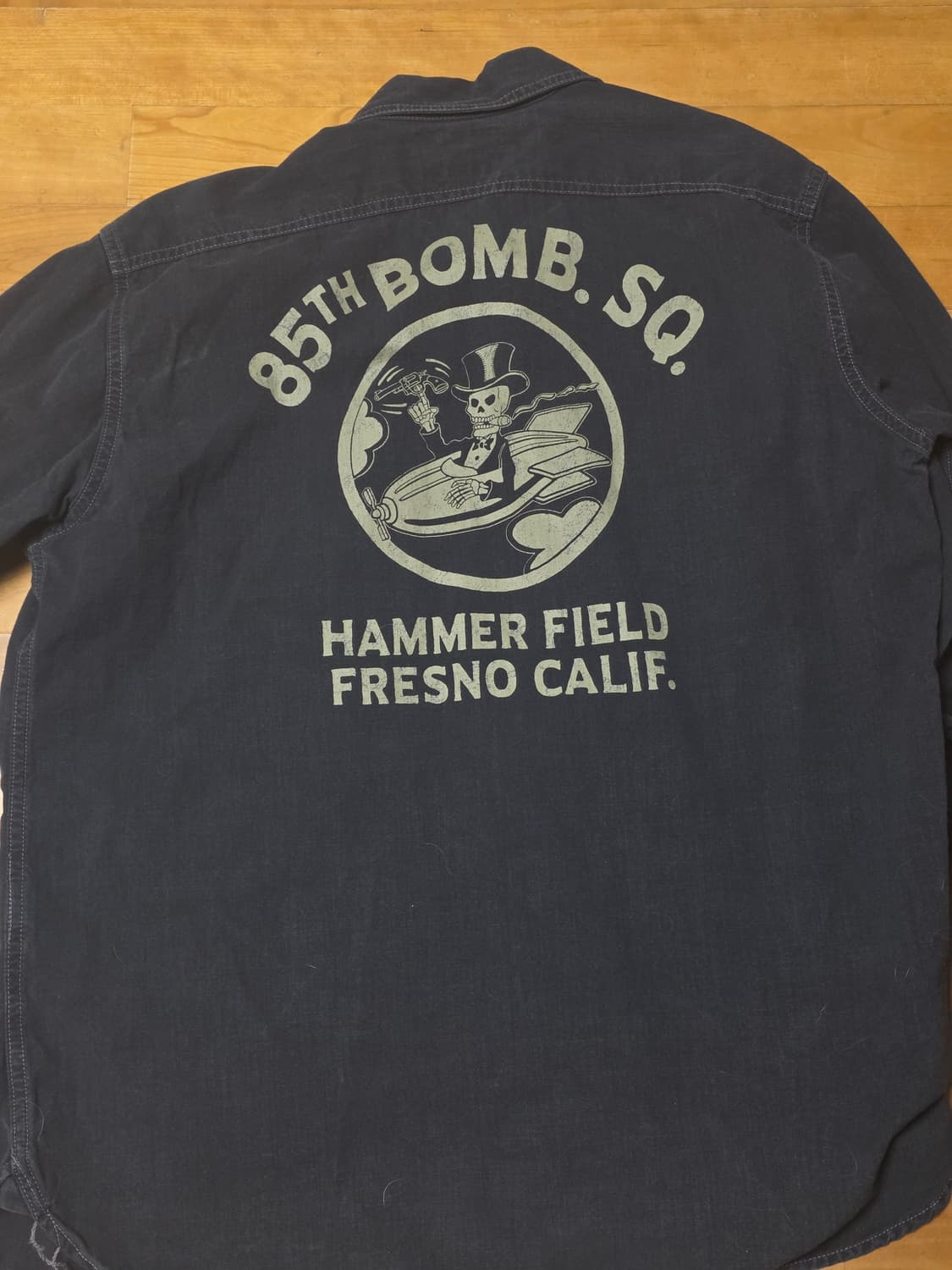 토이즈맥코이 블랙 샴브레이 프린팅 셔츠 18 [xxl] 상품이미지3