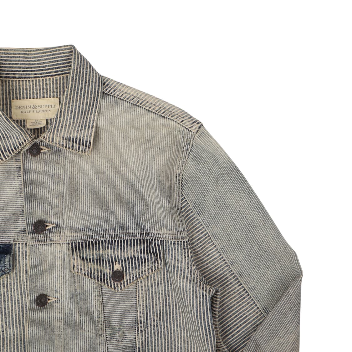 데님앤서플라이 히코리 패치워크 데님자켓 상품이미지3