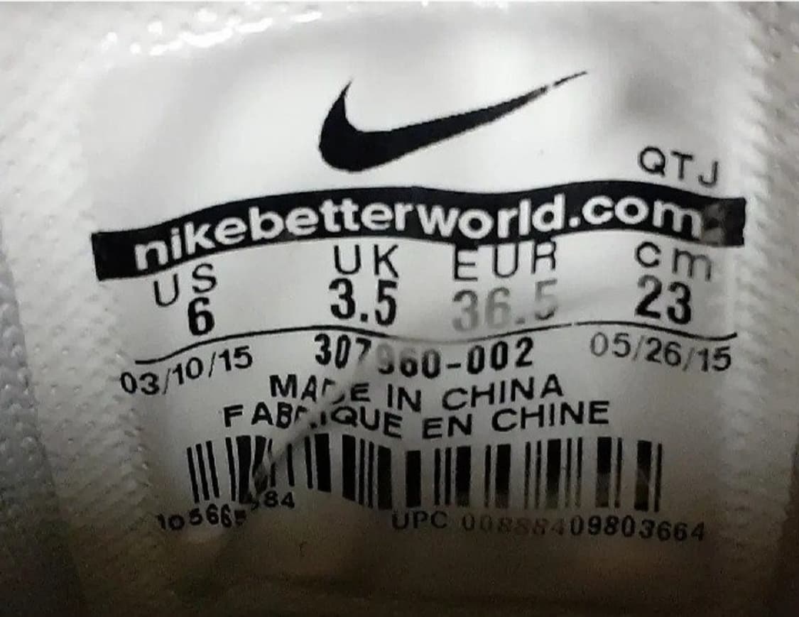 나이키 에어맥스 95 OG 형광 네온 2015 230 상품이미지8