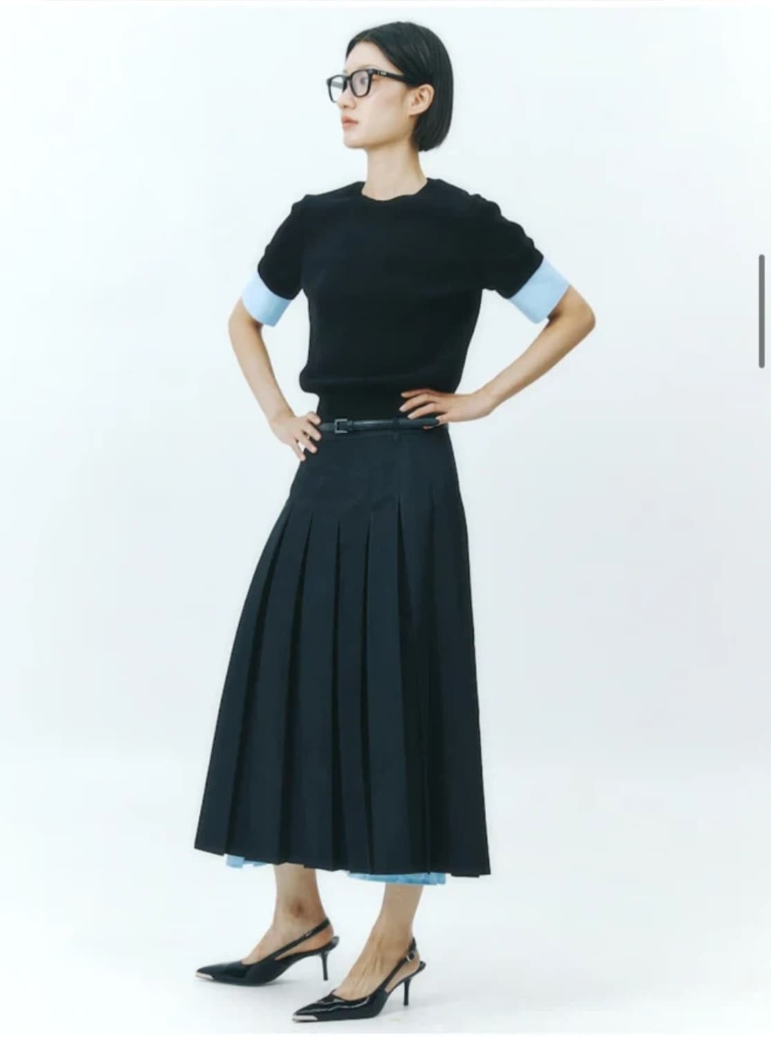 준지 셔츠 패치 반팔 풀오버 상품이미지3