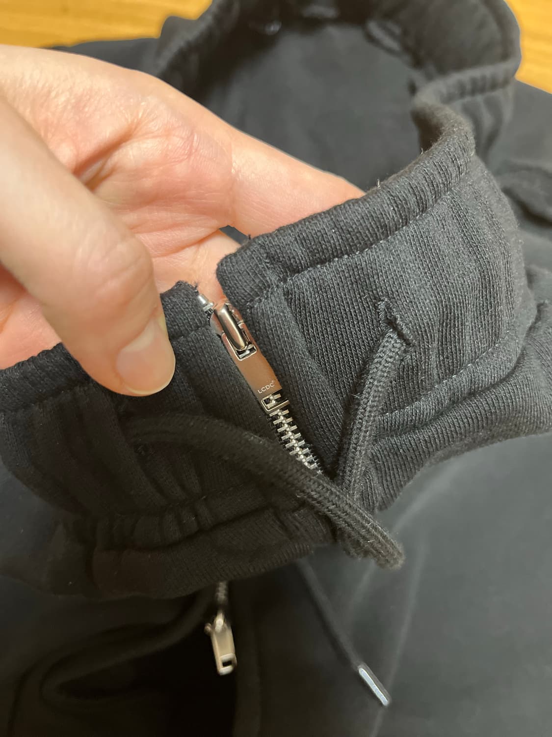 LCDC TM 레이어드 스커트 미듐 블랙 상품이미지3