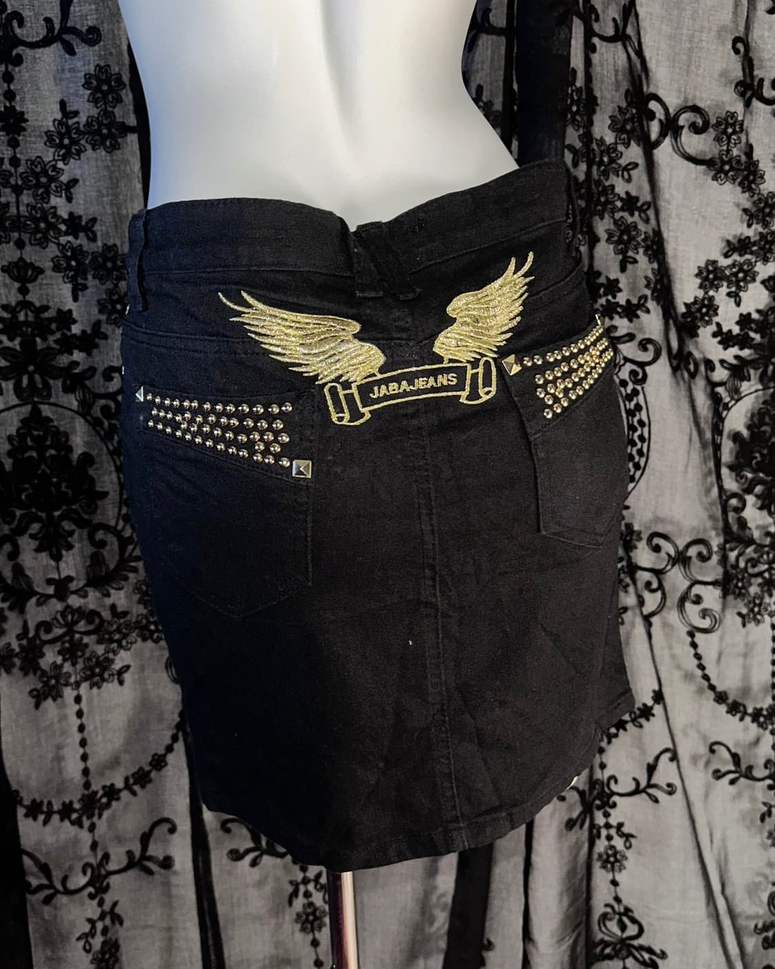 #jabajeans black/gold skirt 상품이미지2