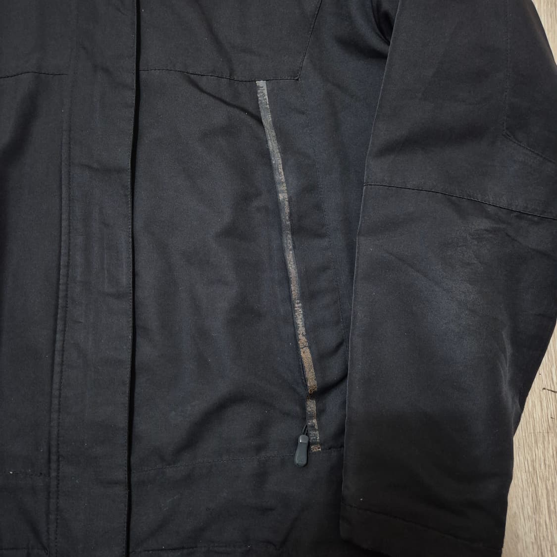 아디다스 박시 기모 후드 바람막이 자켓 L(100) 상품이미지4