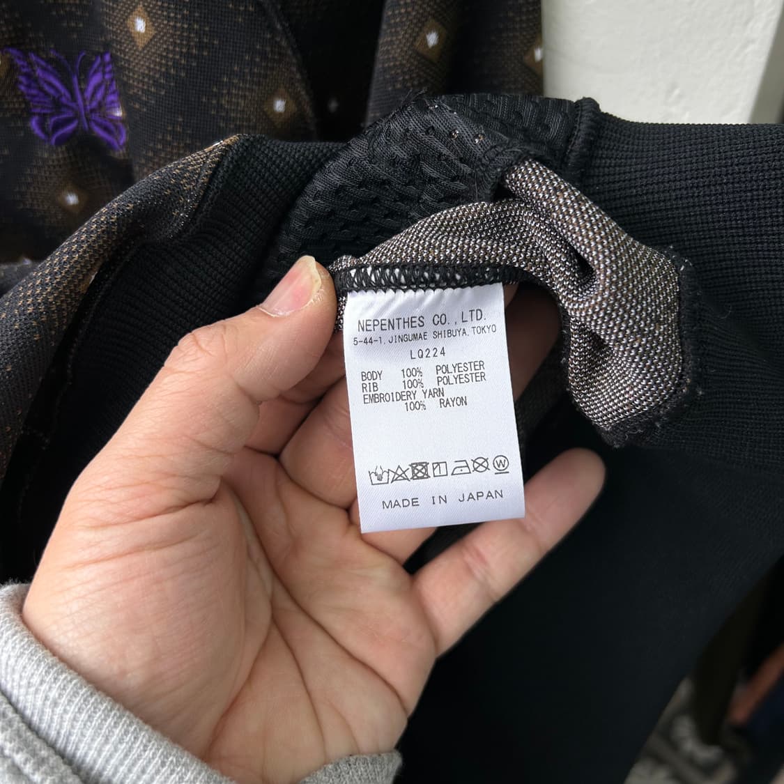 16143 - 니들스 자카드 도트 트랙 자켓 상품이미지5