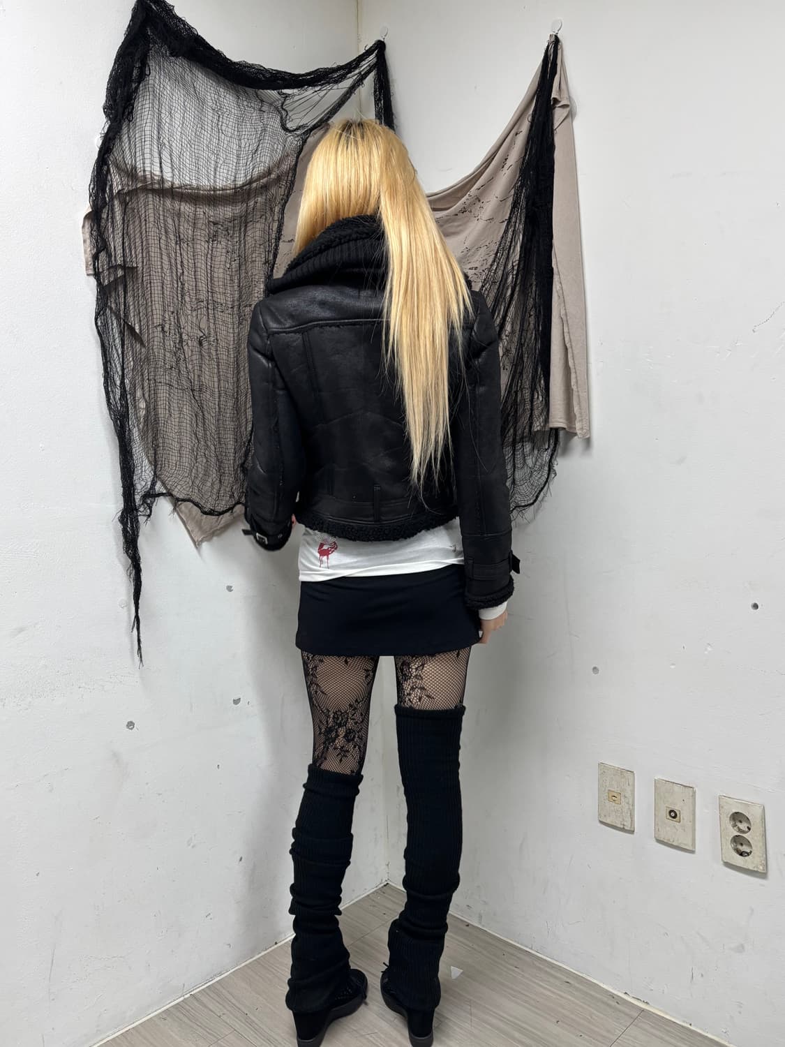 2000s High-Neck Buckle Mustang 상품이미지9