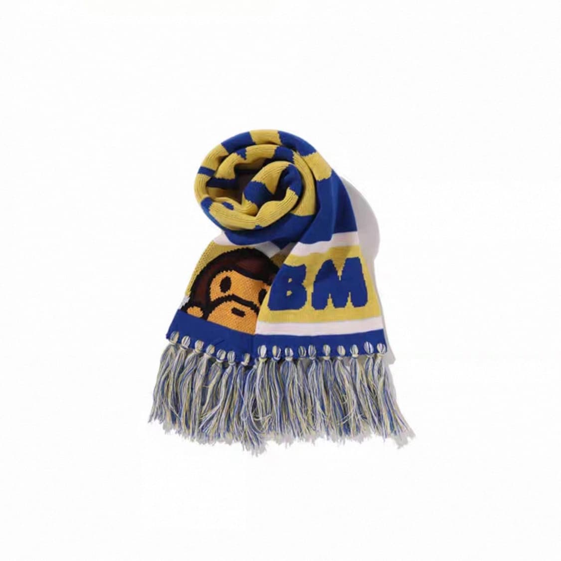 (오더) 베이프 베이비마일로 머플러 스카프 블루  상품이미지1