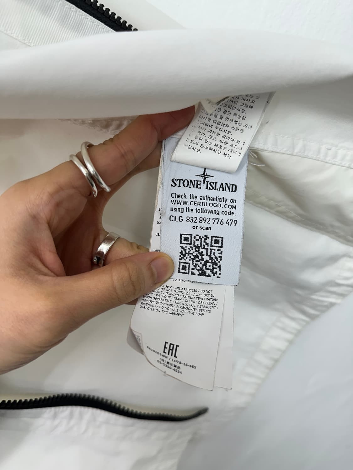 Stone Island 2017 SS Brushed Cotton Canv 상품이미지8