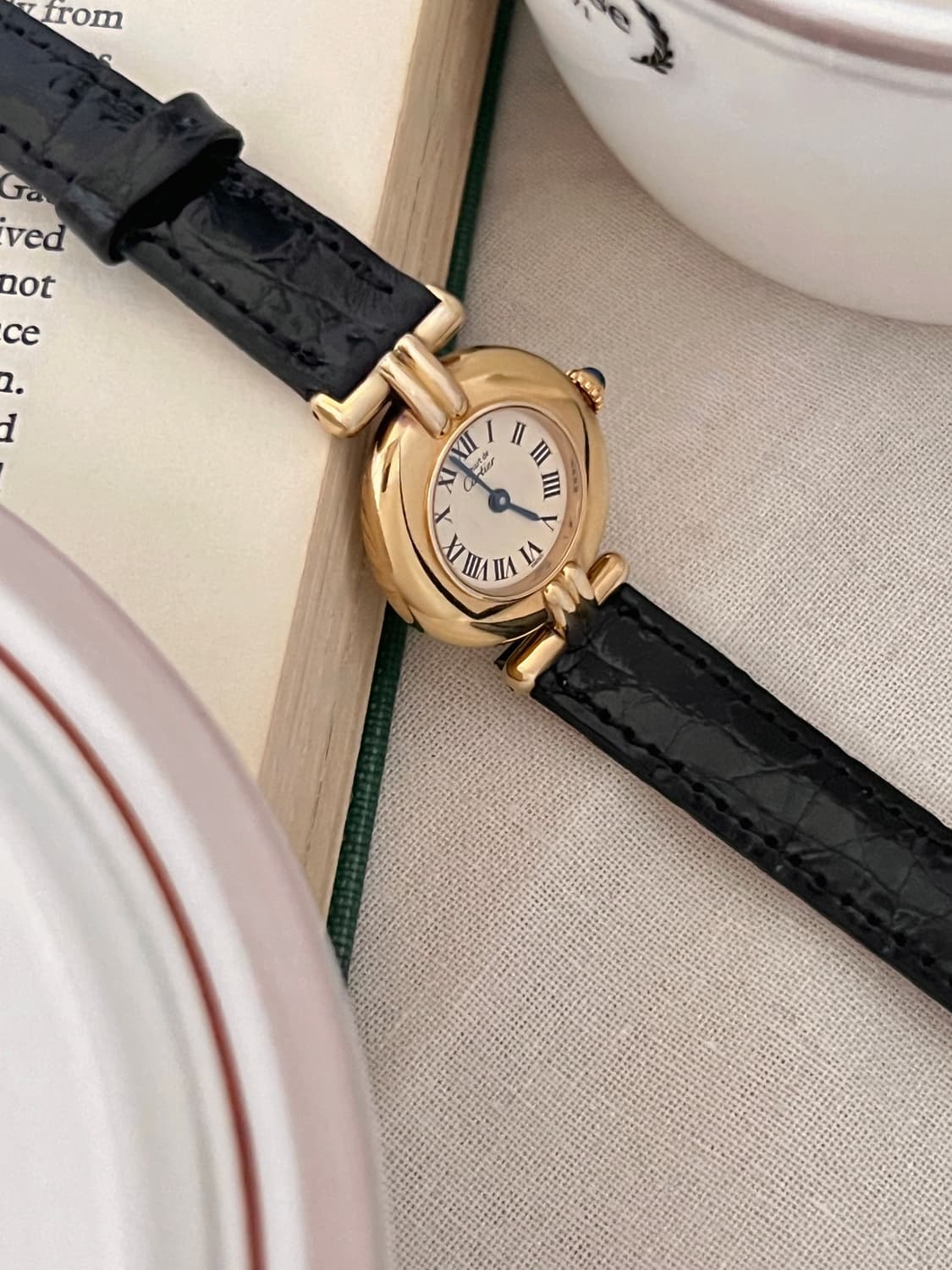 까르띠에 머스트 꼴리제  시계 / 정품감정서 . 케어 상품이미지6