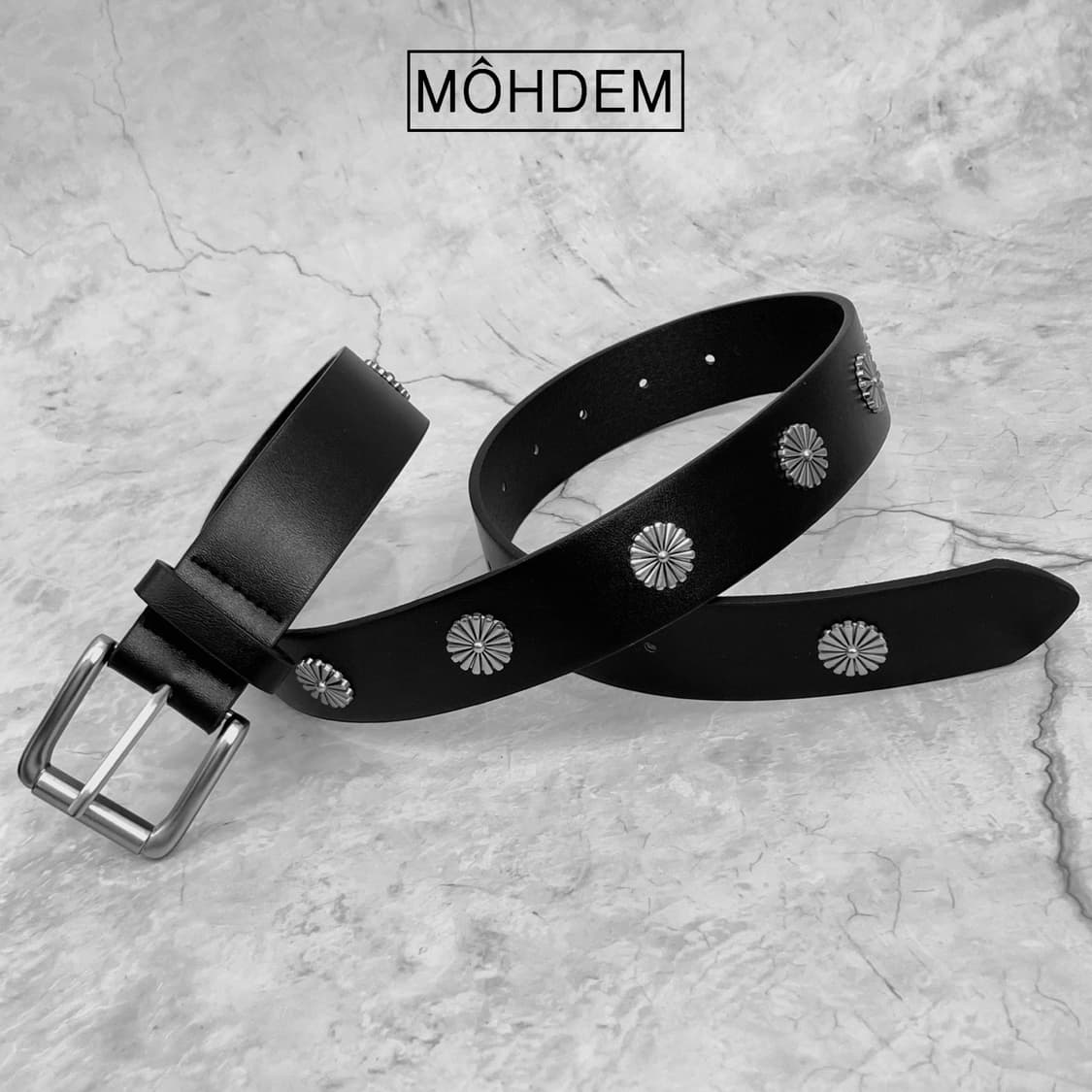 [Unisex] 스터드 찡 가죽벨트 상품이미지6