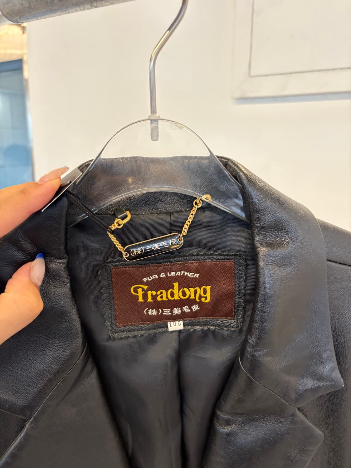 Fradong sheep leather jk 상품이미지8