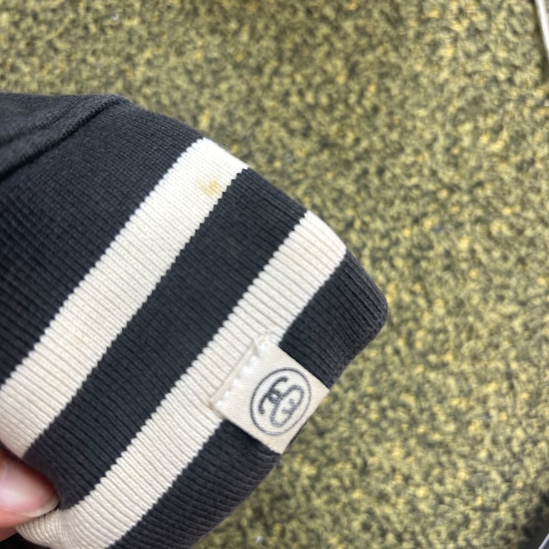 STUSSY 90’s 스투시 블랙 바시티 자켓 상품이미지6