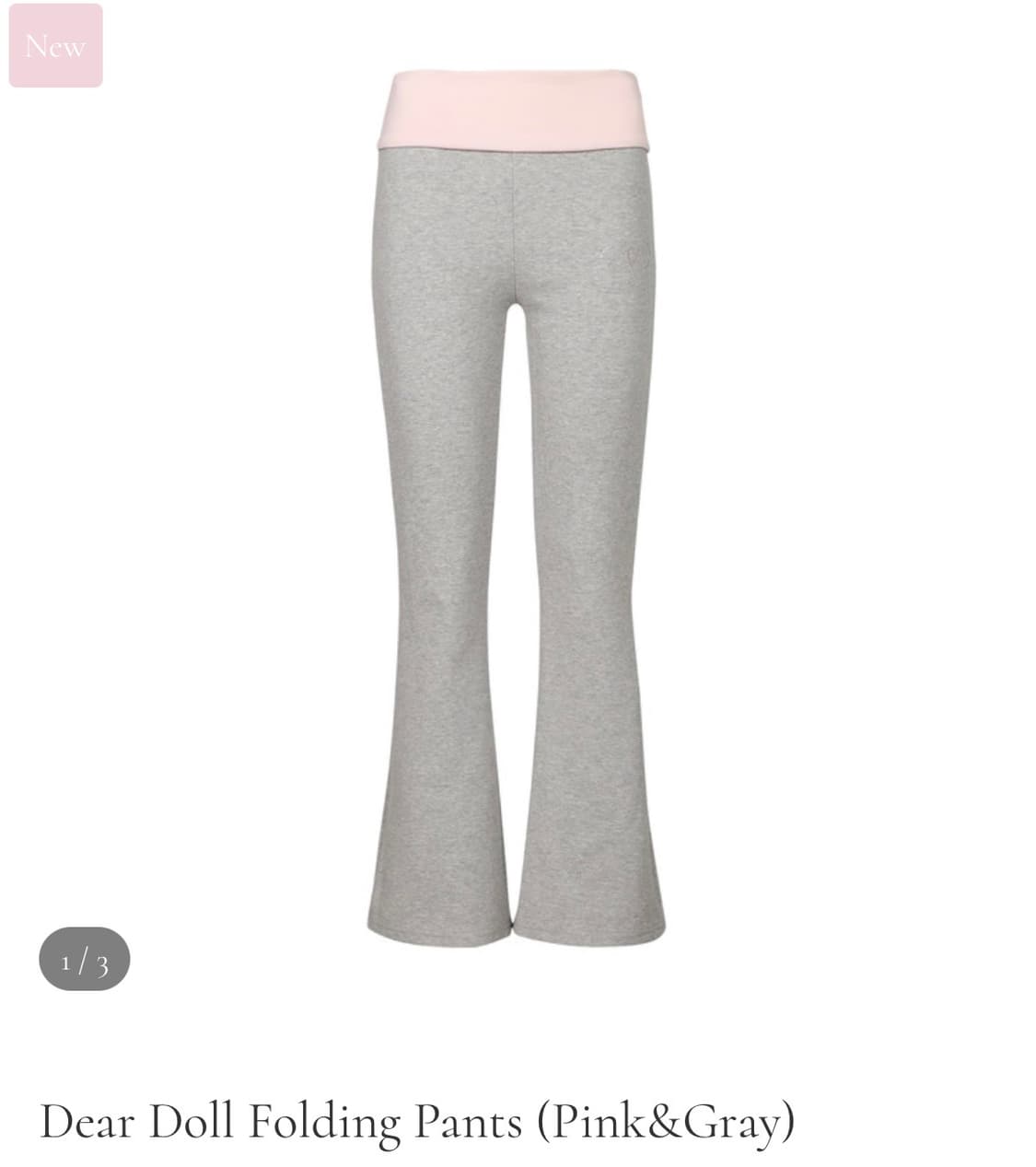 Bunny&Doll Doll Folding Pants  상품이미지2