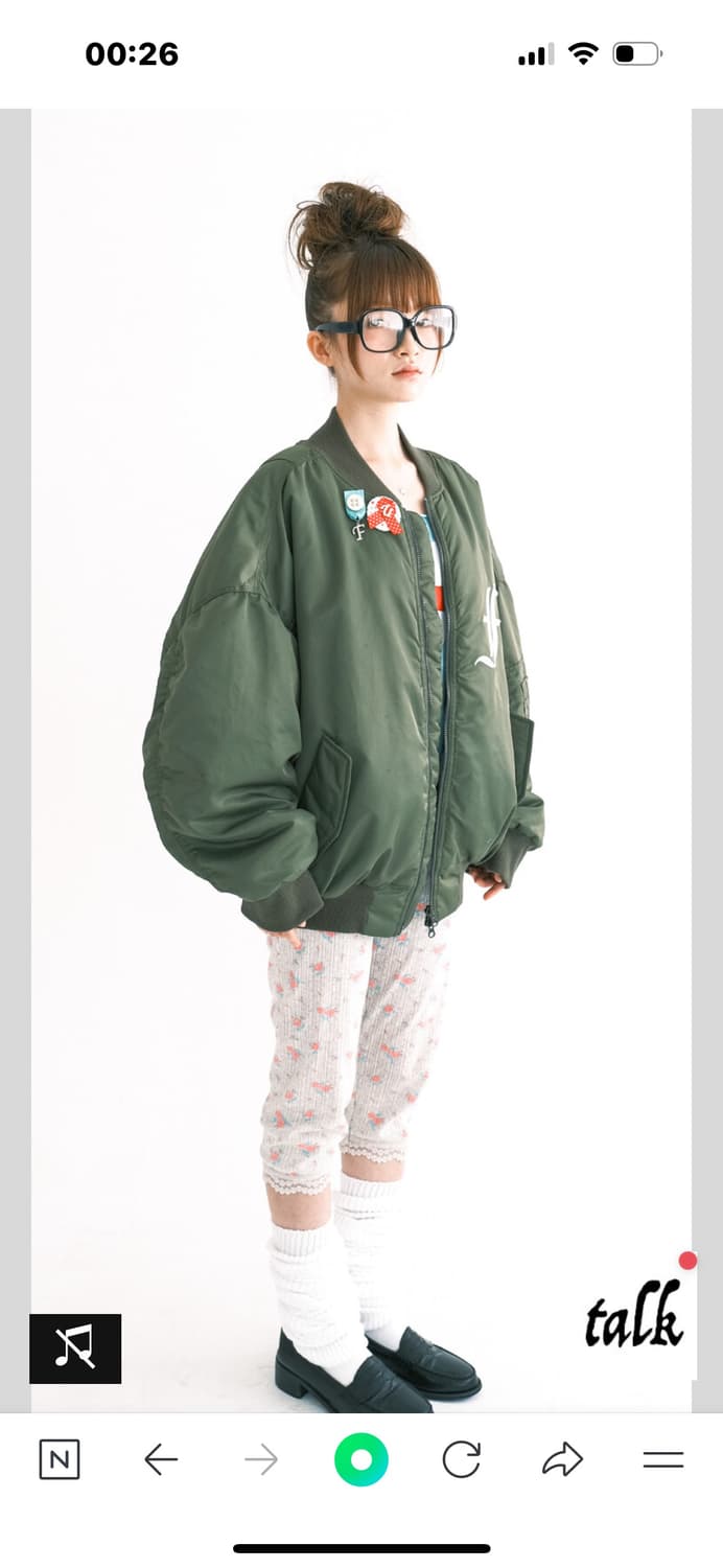 샵페어리 patch bomber padded jacket 상품이미지2