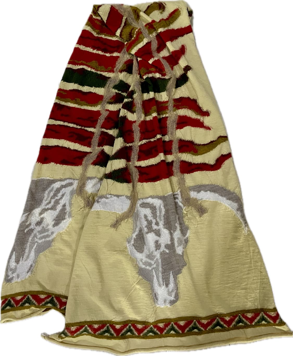 [OS] KAPITAL 캐피탈 축융 울 머플러 상품이미지1