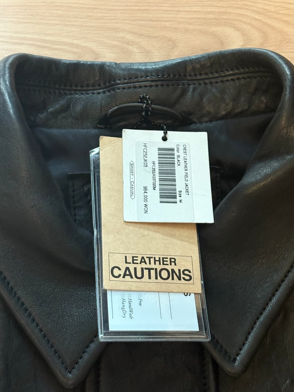 헤리티지플로스 레더 카코트 가죽자켓 M사이즈 상품이미지3