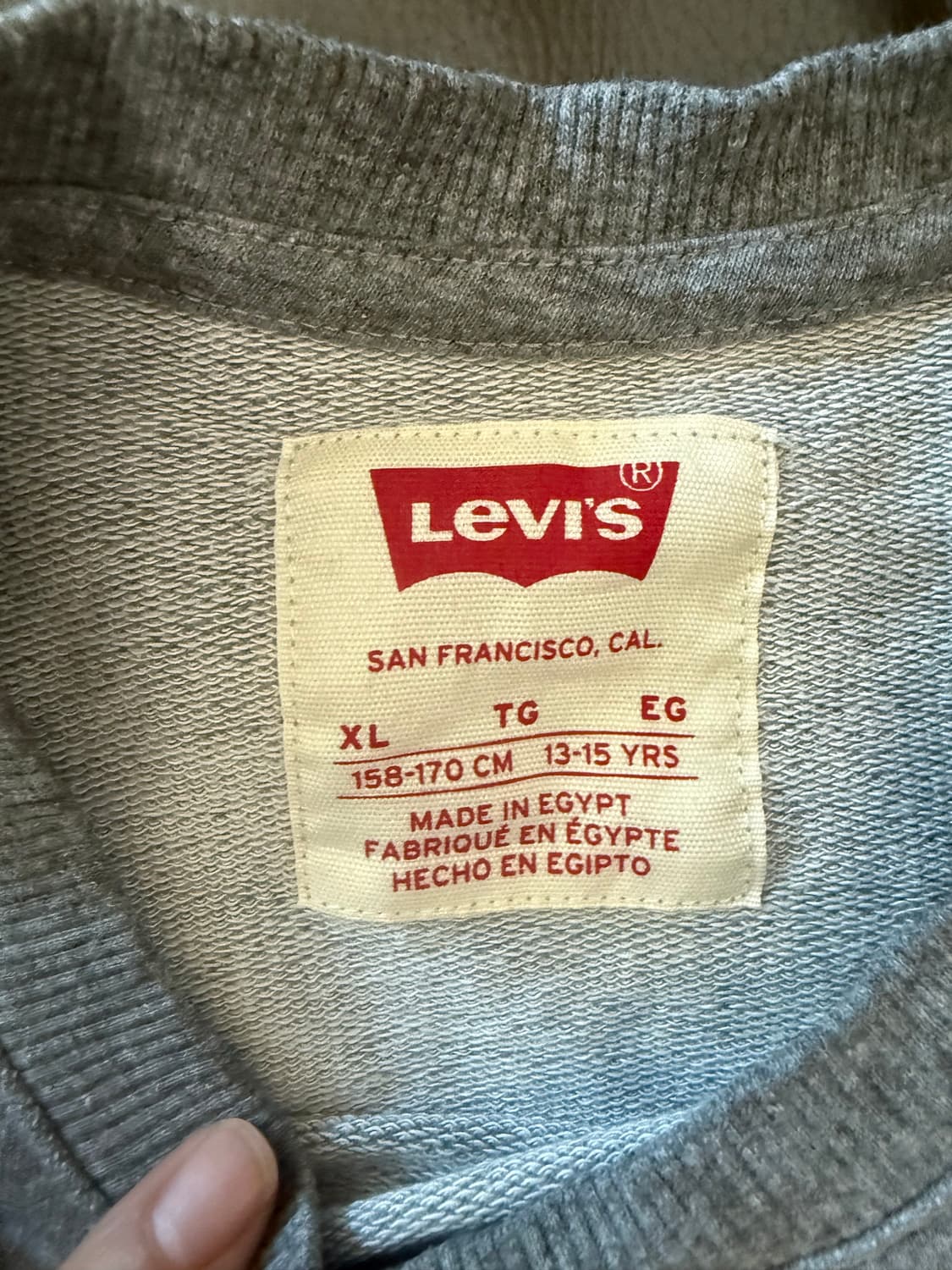 리바이스 긴팔 티셔츠 S 상품이미지2