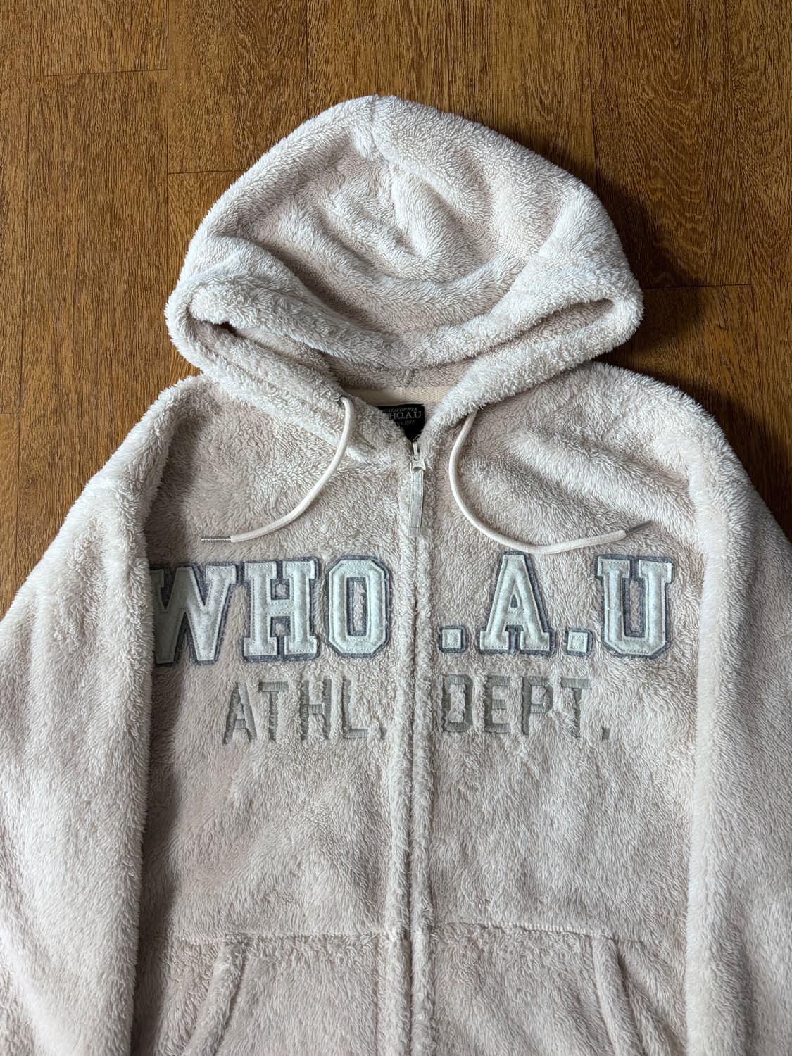 (매물귀함)후아유 보아털 후리스 후드집업 s 상품이미지1