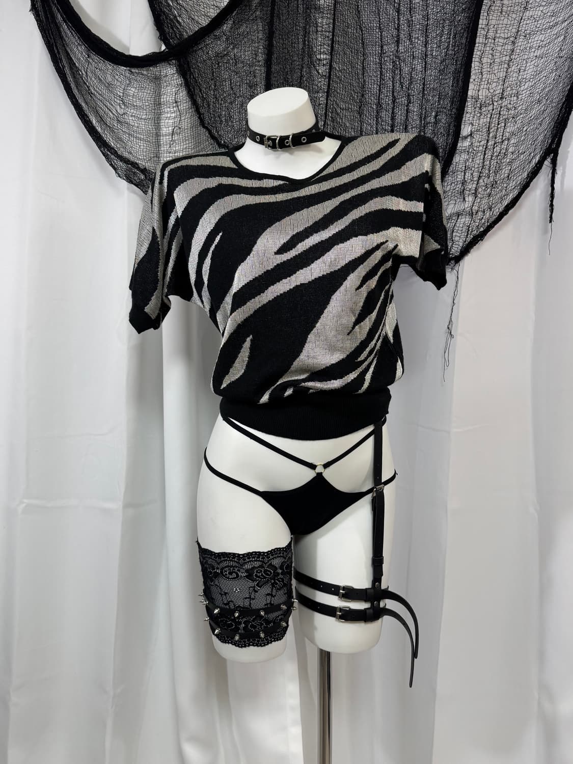  zebra knit 상품이미지1