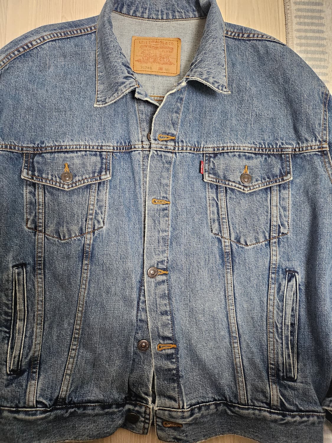 리바이스70748 데님자켓 상품이미지3