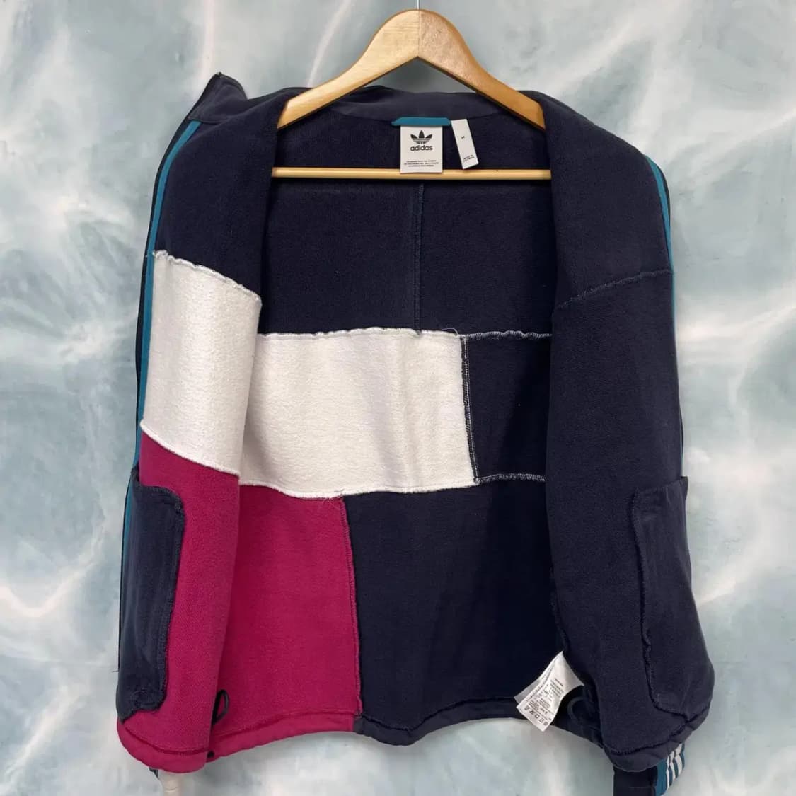 [M/95] ADIDAS 아디다스 ASYMM 풀집업 바람막이 자켓 상품이미지6