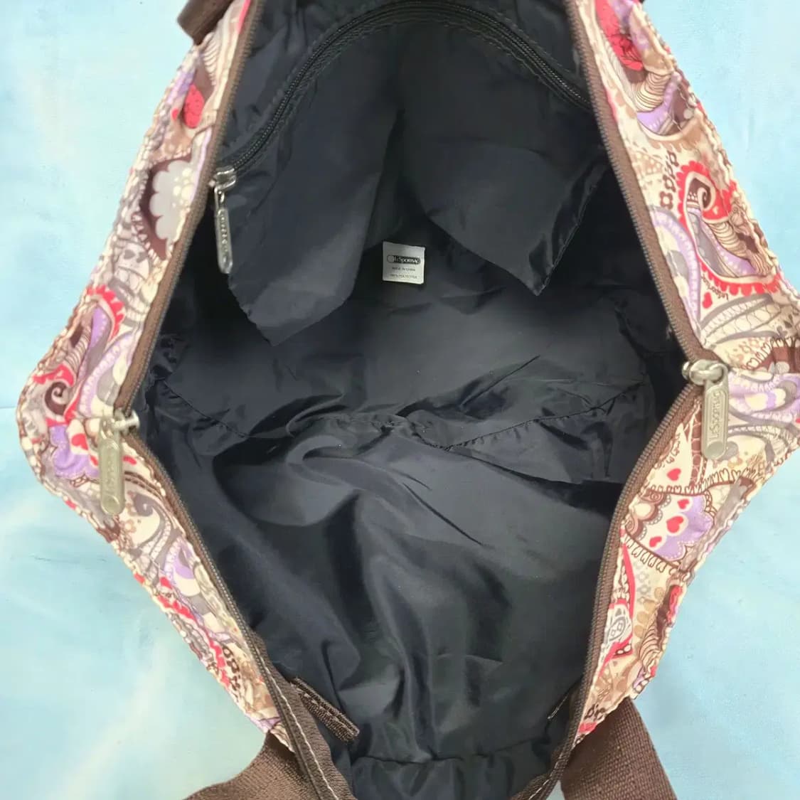 LESPORTSAC 레스포삭 페이즐리 토트 숄더 백 상품이미지7