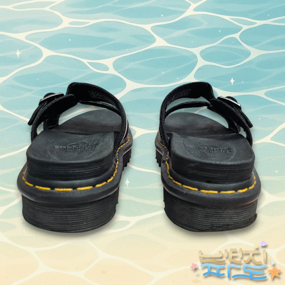 38 DR MARTENS 닥터마틴 마일즈 슬리퍼 샌들 상품이미지5