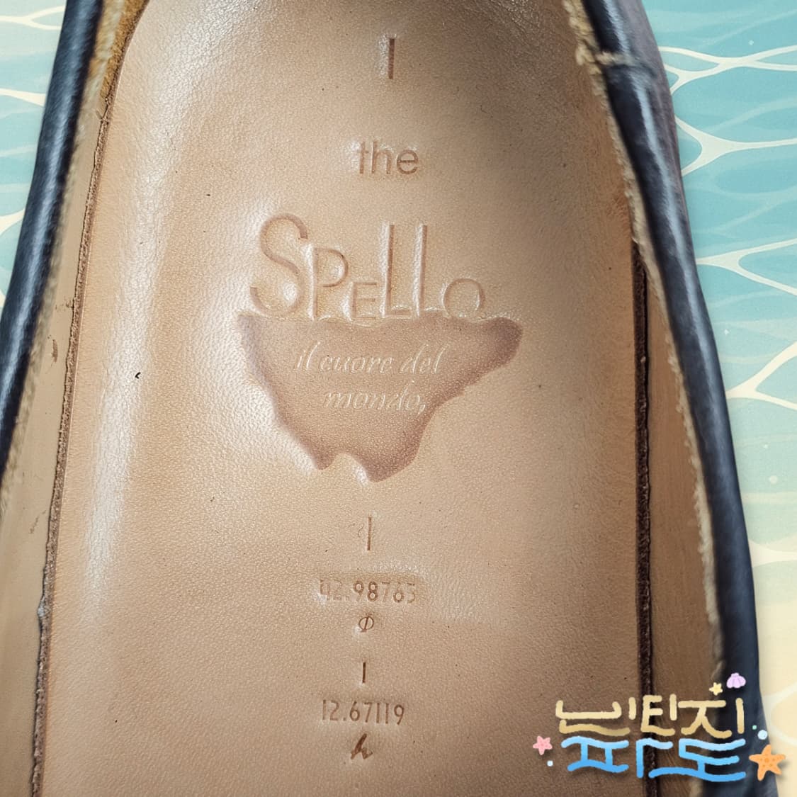 260 SPELLO 스펠로 경량 플레인토 구두 더비슈즈 상품이미지10