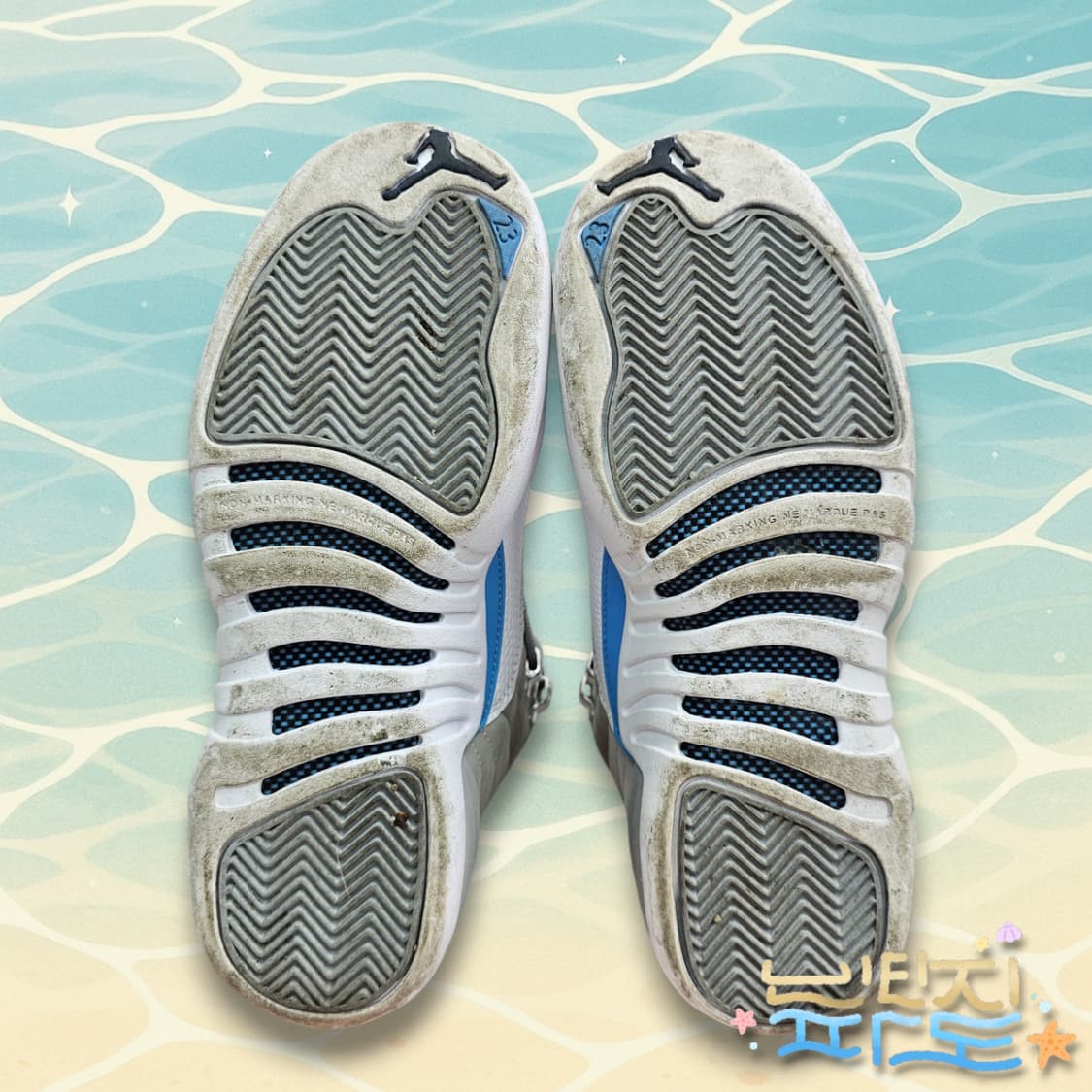 240 NIKE 나이키 조던 12 유니버시티 블루 GS 상품이미지10