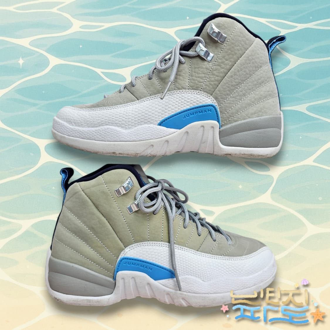 240 NIKE 나이키 조던 12 유니버시티 블루 GS 상품이미지3