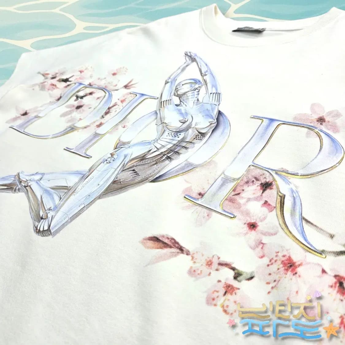 M DIOR 19SS 디올 X 소라야마 한정판 티셔츠 상품이미지6