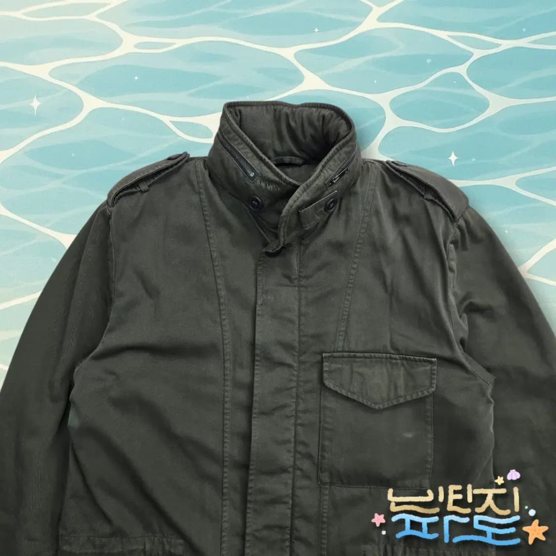 100 S 감정서O BURBERRY 버버리 M65 필드자켓 상품이미지2