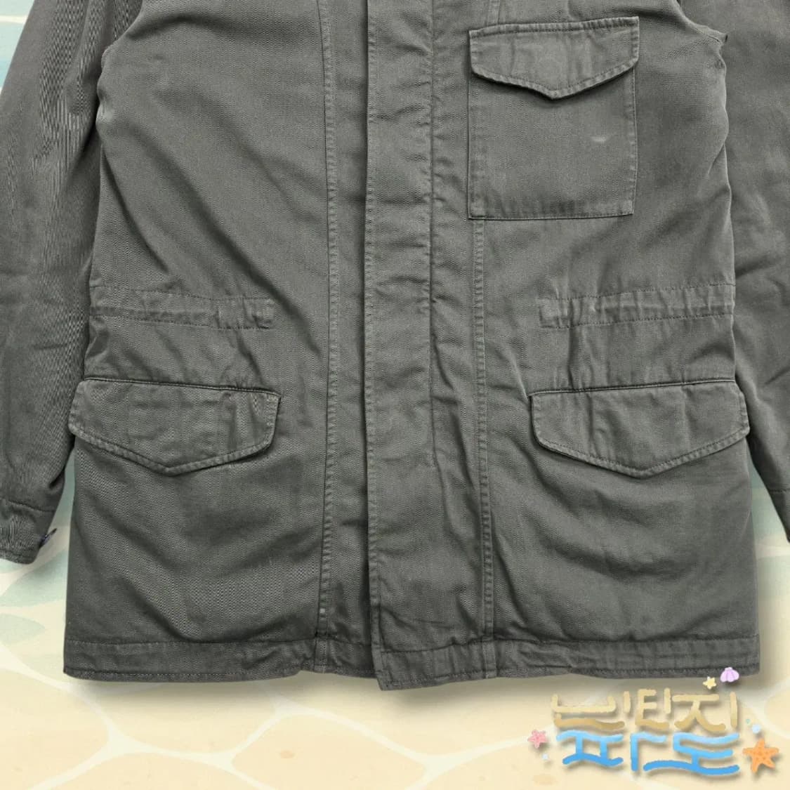 100 S 감정서O BURBERRY 버버리 M65 필드자켓 상품이미지3