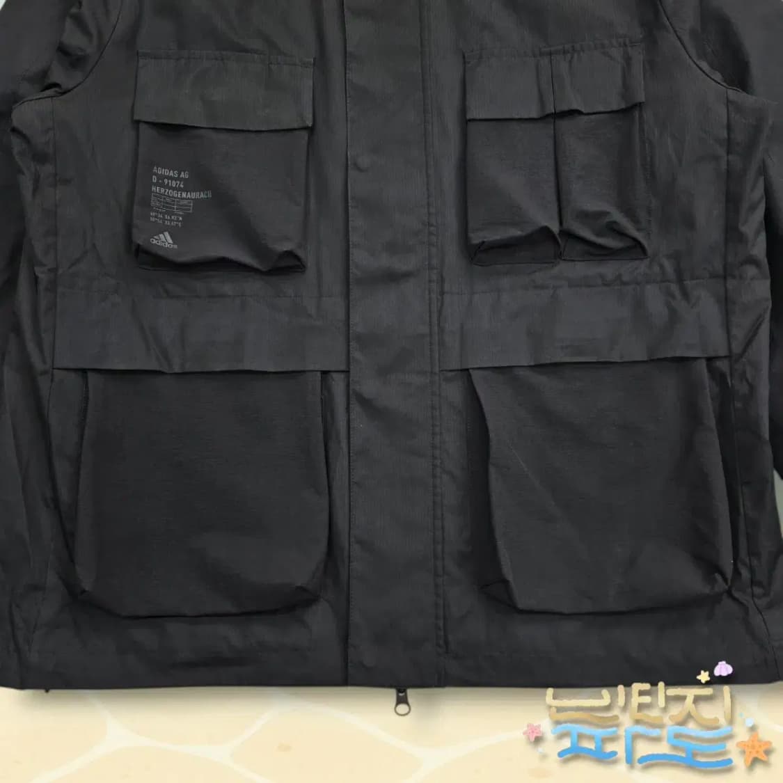 M 100 아디다스 유틸리티 바람막이 자켓 상품이미지3